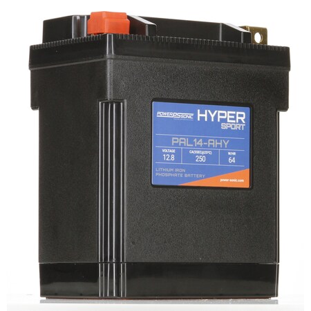 Power Sonic PAL14-AHY Lithium Powersport Battery PAL14-AHY